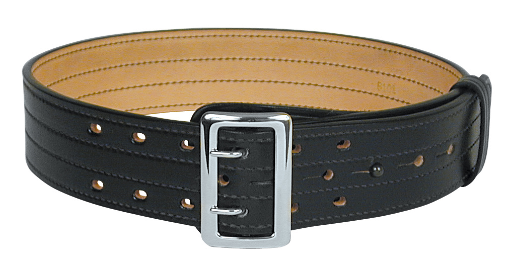 B101-A SAM BROWNE DUTY BELT W/4-ROW STITCHING - Click Image to Close